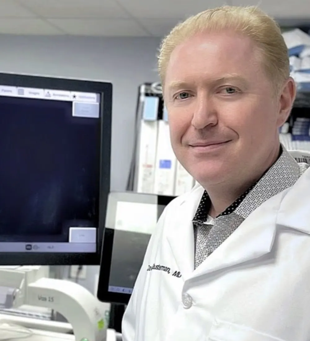 David Shusterman, MD, in the practice